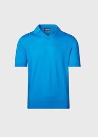 Paul Stuart Organic Cotton Open Collar Polo, thumbnail 1