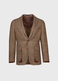 Paul Stuart Linen & Silk Plaid Highlander Jacket, thumbnail 1