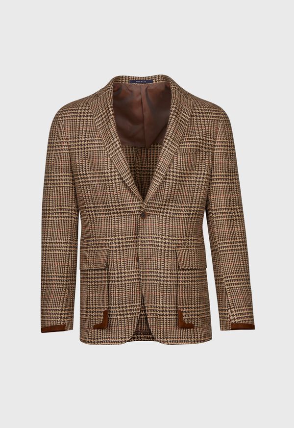 Paul Stuart Linen & Silk Plaid Highlander Jacket, image 1