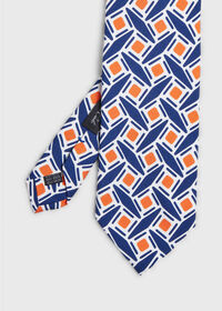 Paul Stuart Scattered Deco Square Tie, thumbnail 1