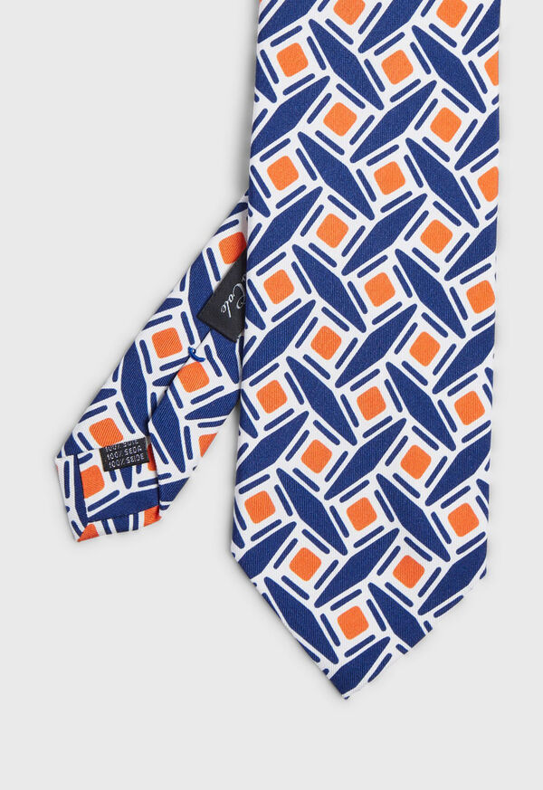 Paul Stuart Scattered Deco Square Tie, image 1