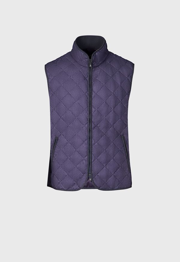 Paul Stuart Quilted Wool Vest, image 1