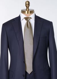 Paul Stuart Woven Silk Two Color Houndstooth Tie, thumbnail 8