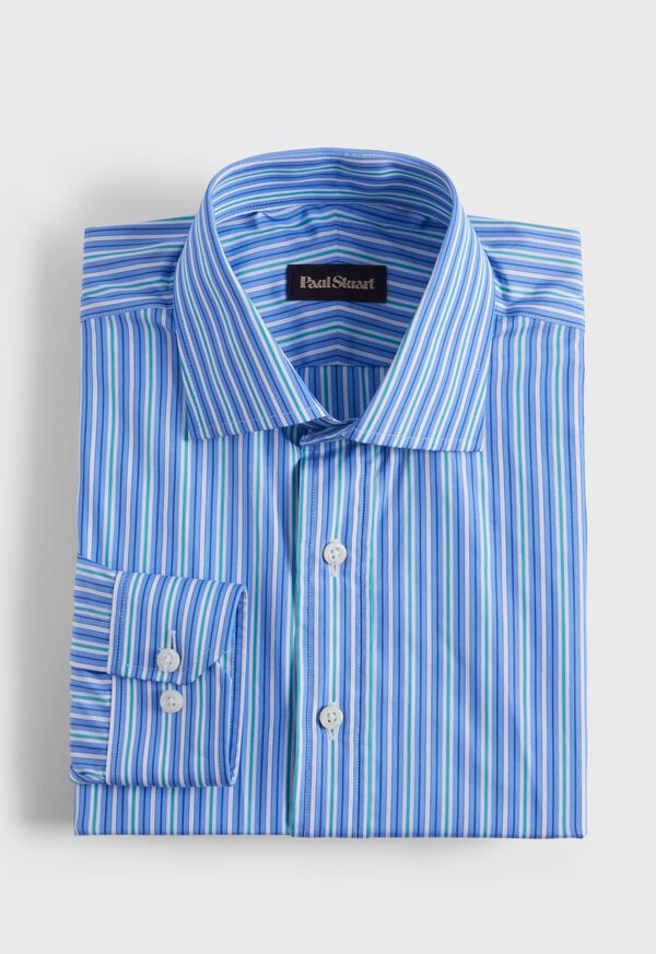 Paul Stuart Variegated Stripe Dress Shirt, image 1