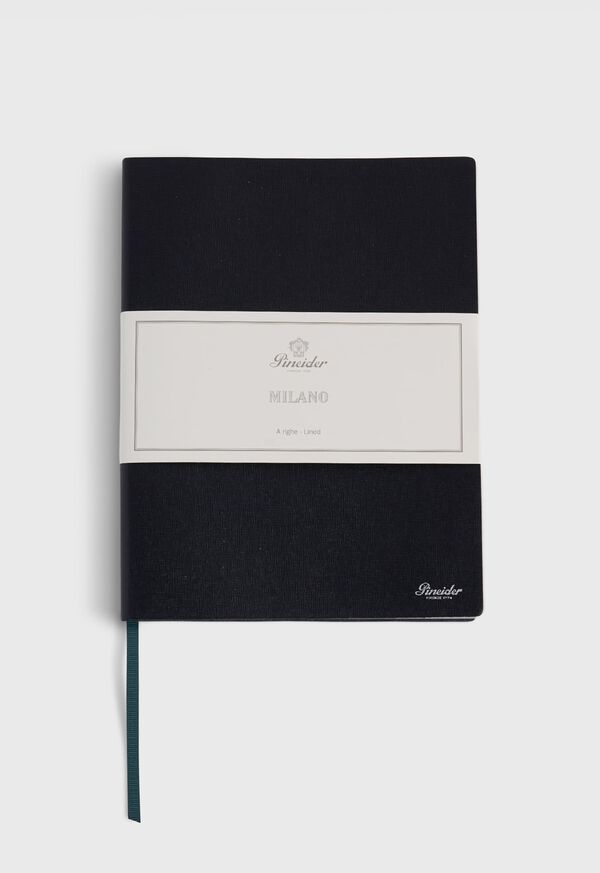 Paul Stuart Pineider Milano Large Leather Notebook, image 1