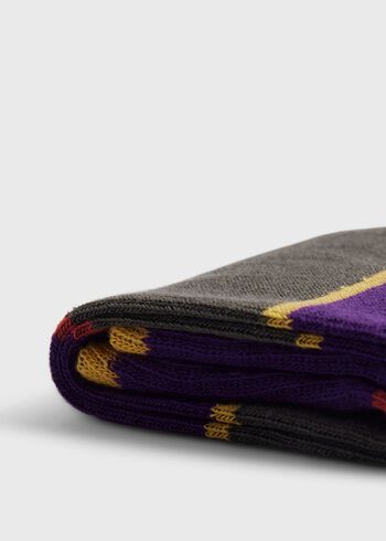 Paul Stuart Cotton Regimental Stripe Sock