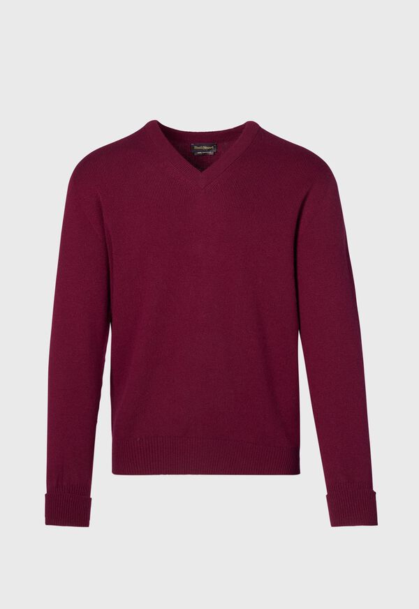 Paul Stuart Classic Cashmere V-Neck Sweater, image 1