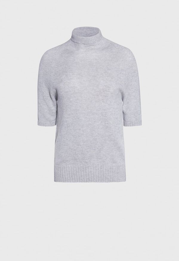 Paul Stuart Short Sleeve Sparkle Turtleneck, image 1