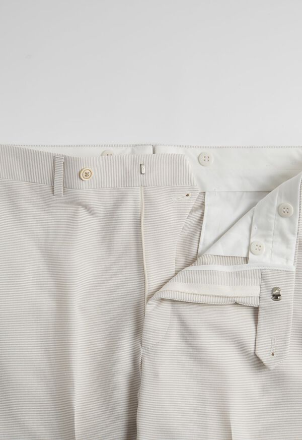 Paul Stuart Beige Spring/Summer Horizontal Pincord Trouser, image 2