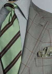 Paul Stuart Wool Windowpane Suit, thumbnail 2