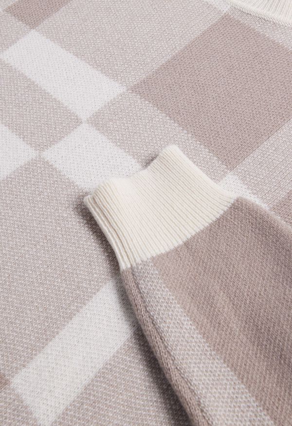 Paul Stuart Cashmere Jacquard Crewneck Sweater, image 3