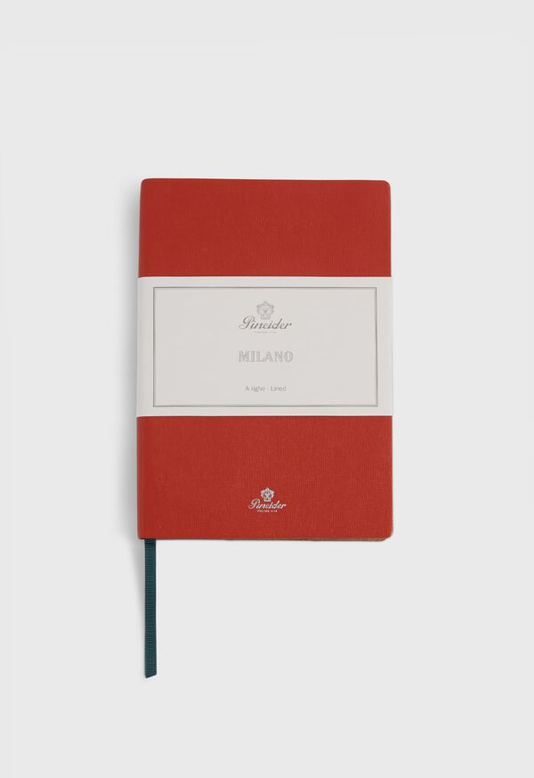 Paul Stuart Pineider Milano Medium Leather Notebook, image 1