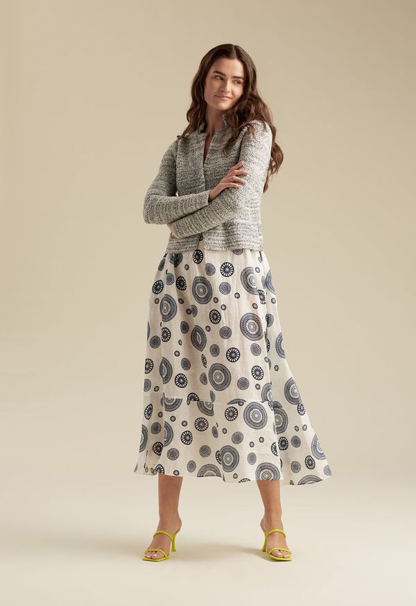 Paul Stuart Knit Jacket & Linen Dress, image 1