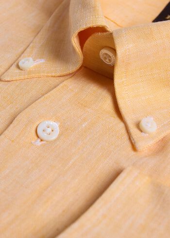 Paul Stuart Linen Logo Sport Shirt