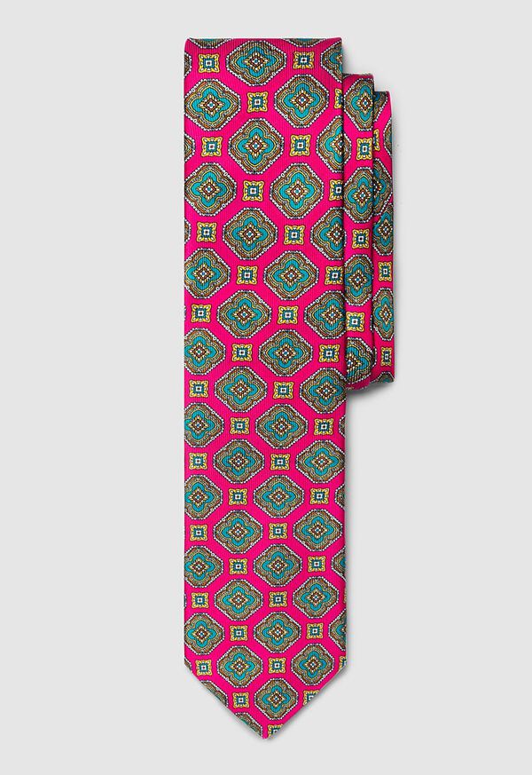 Paul Stuart Silk Large Medallion Tie, image 1