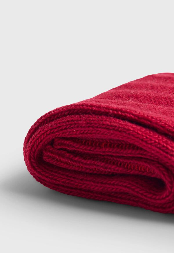 Paul Stuart Cashmere Blend Ribbed Sock, image 2