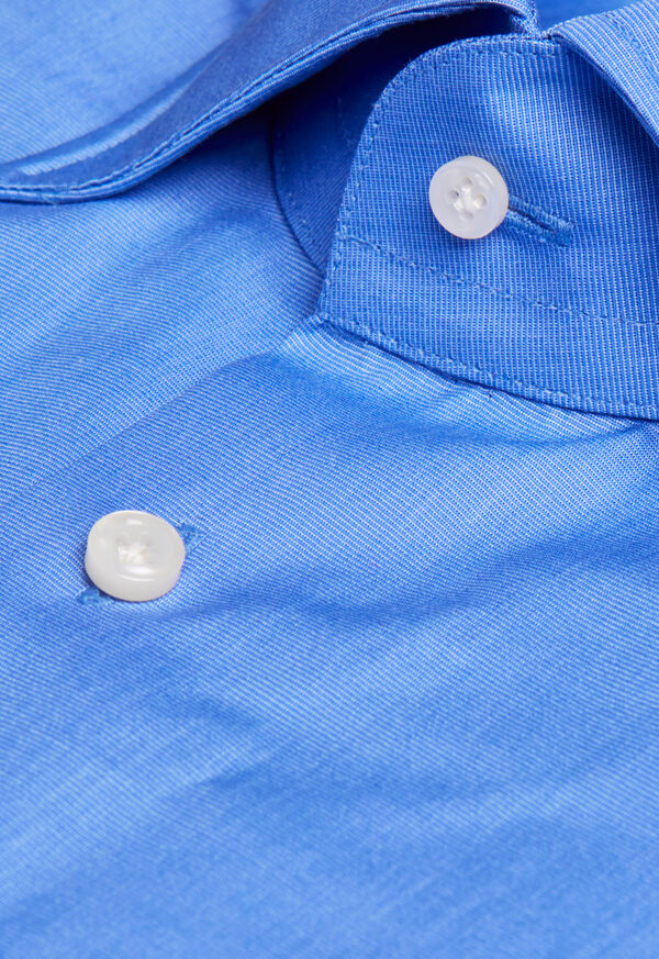 Paul Stuart Spread Collar Solid Shirt, image 2