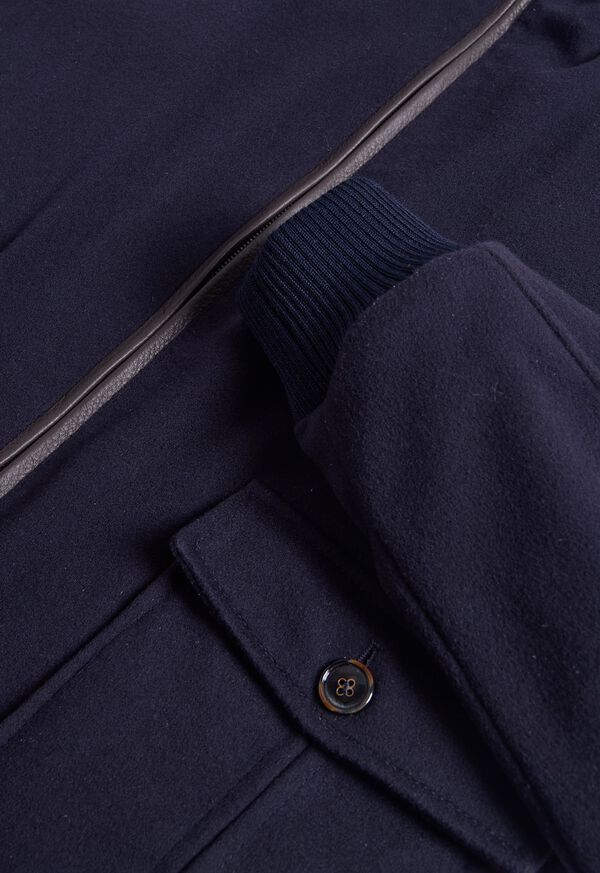 Paul Stuart Wool Bomber Jacket, image 2