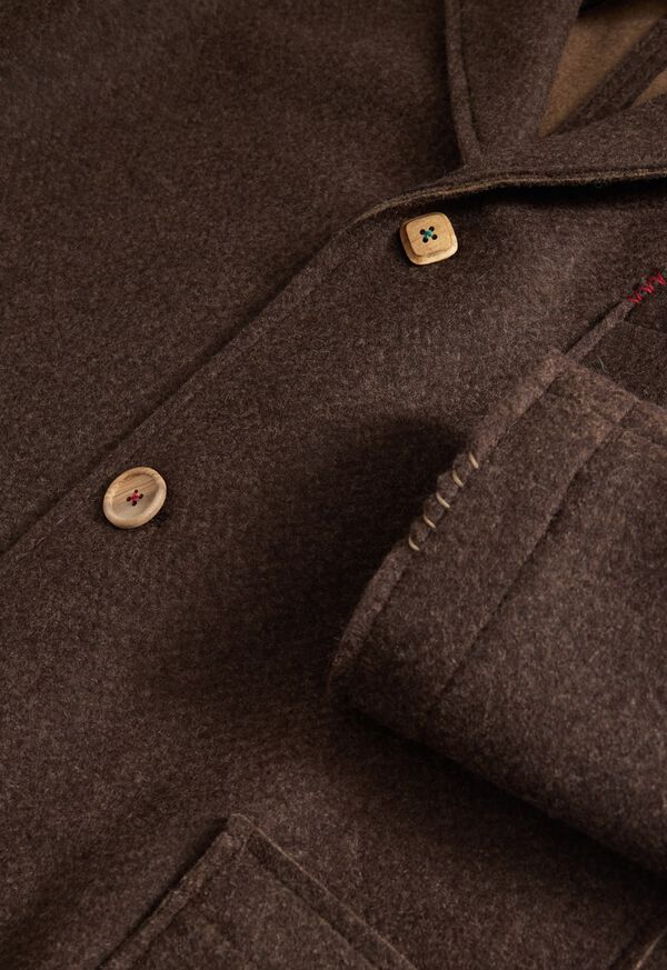 Paul Stuart Wool Raw Edge Coat, image 3
