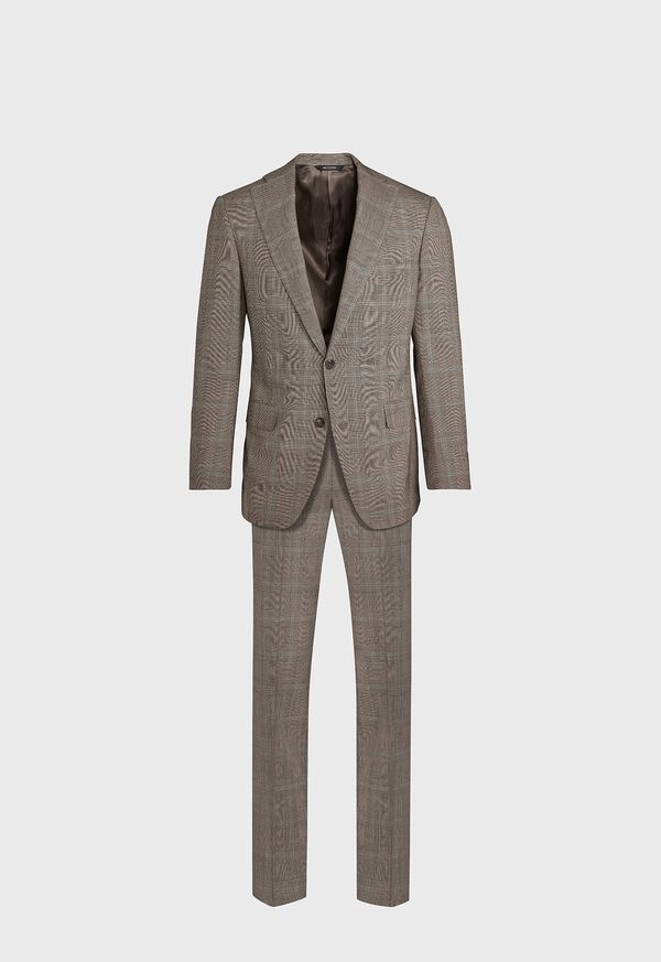 Paul Stuart Plaid Wool Suit