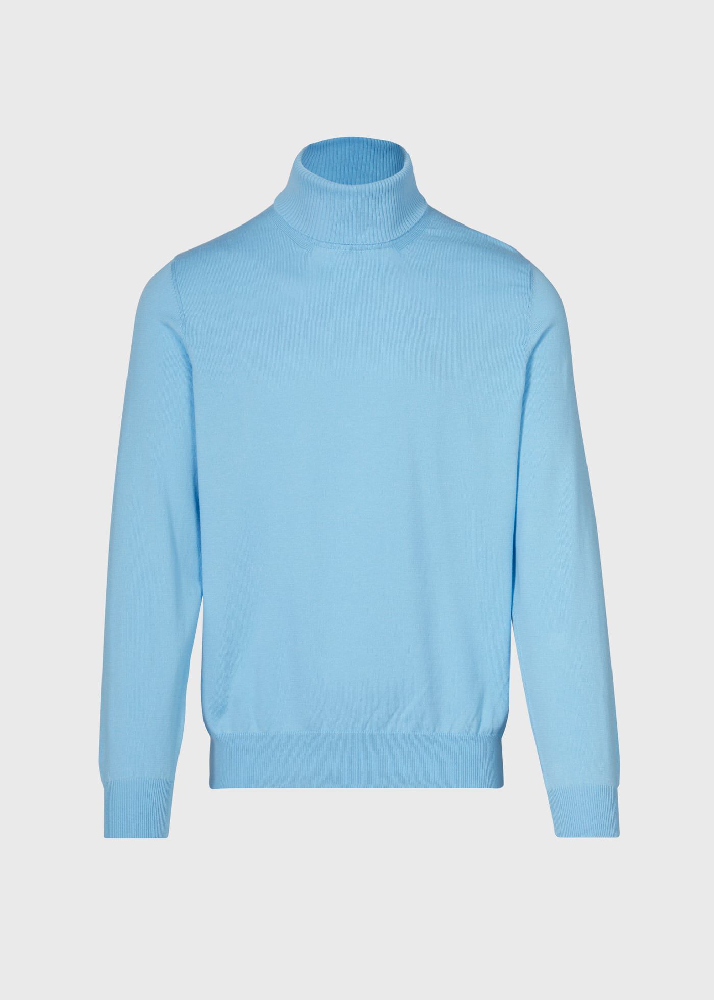 Baby blue turtleneck sale
