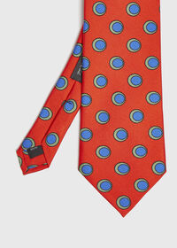 Paul Stuart Oval Deco Print Tie, thumbnail 1