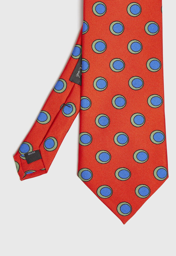 Paul Stuart Oval Deco Print Tie, image 1