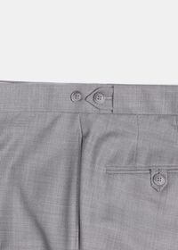 Paul Stuart Grey 100% Wool Birdseye Suit, thumbnail 6
