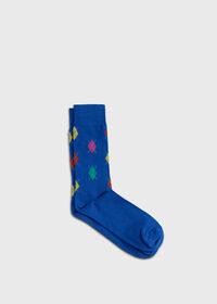 Paul Stuart Small Argyle Motif Sock, thumbnail 1