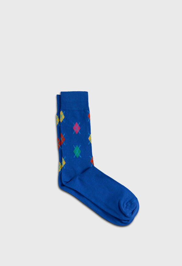 Paul Stuart Small Argyle Motif Sock, image 1