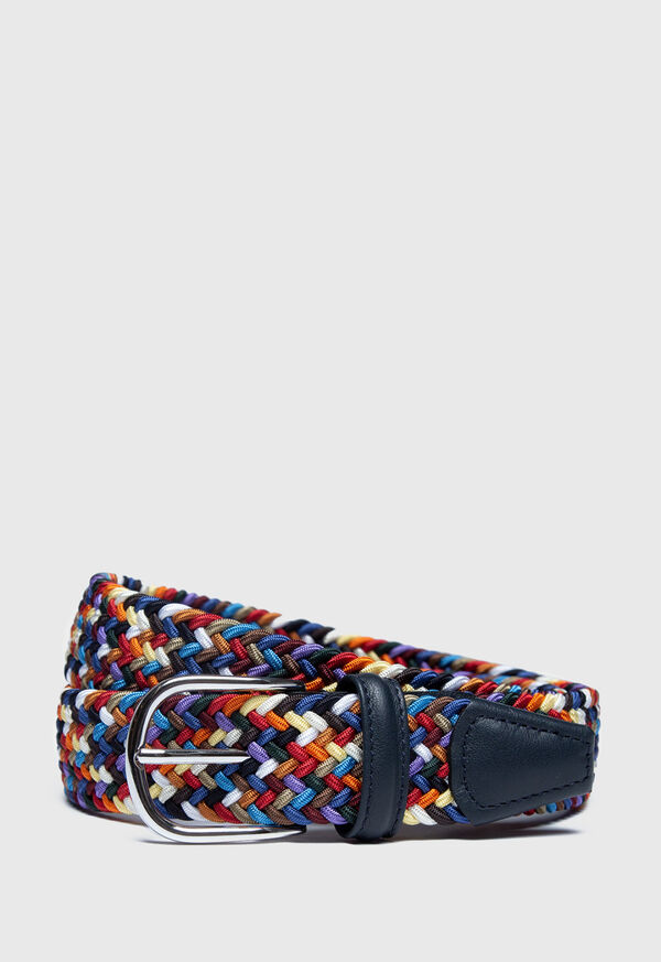 Paul Stuart Braided Stretch Belt, image 1