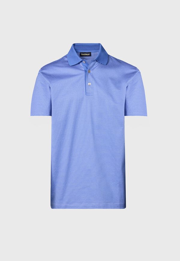 Paul Stuart Italian Cotton Micro Stripe Polo, image 1