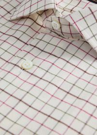 Paul Stuart Tattersall Check Shirt, thumbnail 2