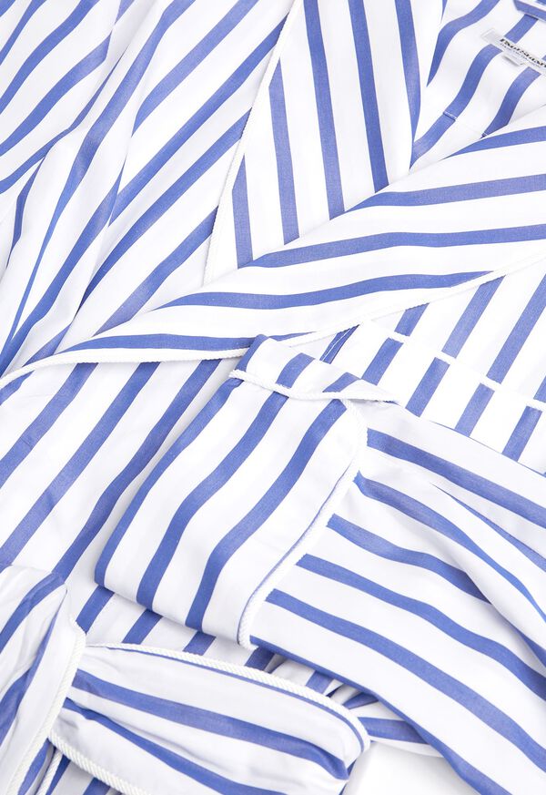 Paul Stuart Awning Stripe Cotton Robe, image 2