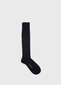 Paul Stuart Cotton Horizontal Stripe Sock, thumbnail 1