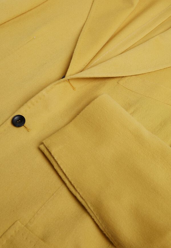 Paul Stuart Yellow Cashmere Soft Jacket, image 2