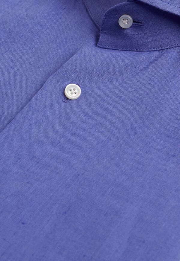 Paul Stuart Washed Linen Sport Shirt, image 2