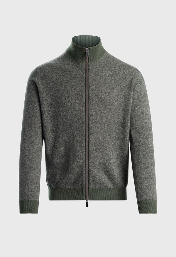 Paul Stuart Cashmere Full-Zip Cardigan, image 1