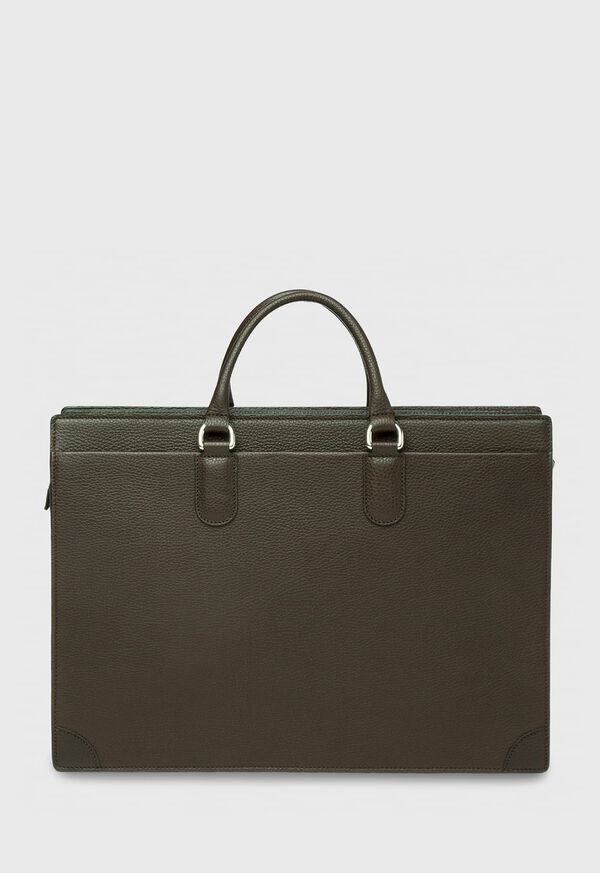 Paul Stuart Zipped Top Handle Briefcase, image 3