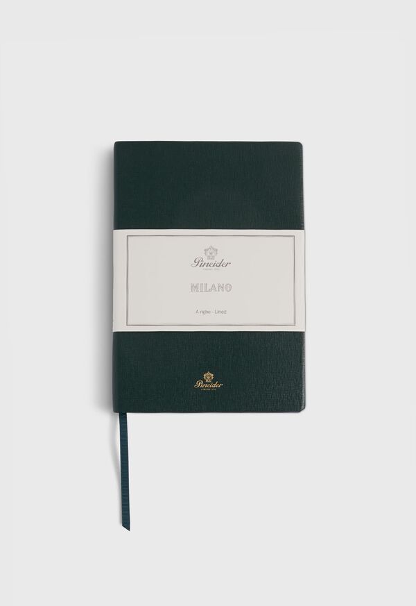 Paul Stuart Pineider Milano Medium Leather Notebook, image 1