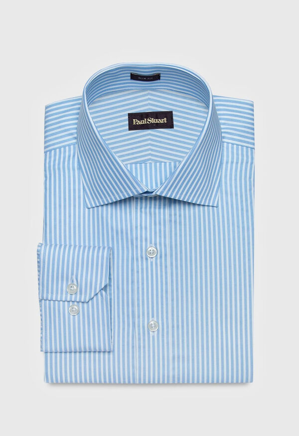 Paul Stuart Slim Fit Cotton Oxford Stripe Dress Shirt, image 1