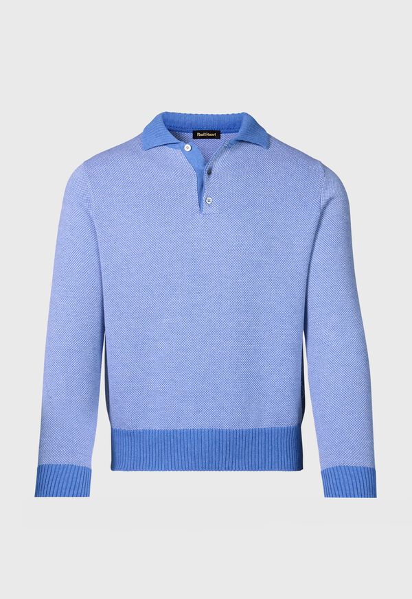 Paul Stuart Cotton Birdseye Pullover, image 1