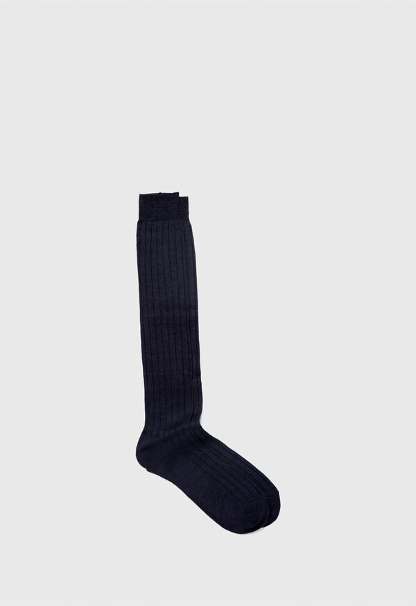 Ribbed Linen Sock