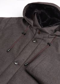Paul Stuart Hooded Parka Coat, thumbnail 4