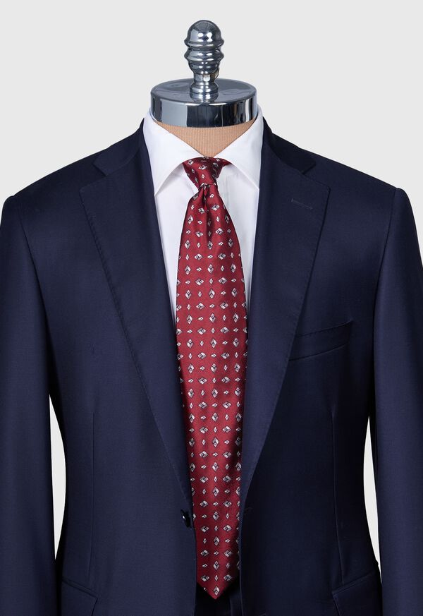 Paul Stuart Woven Silk Diamond Deco Tie, image 2