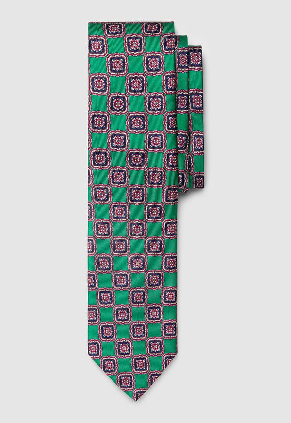 Paul Stuart Silk Large Medallion Tie, image 1