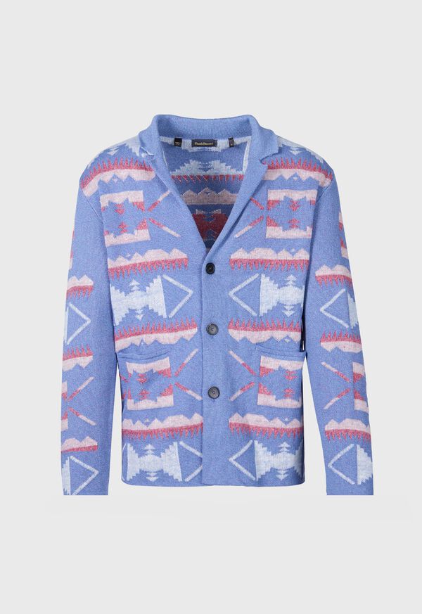 Paul Stuart Button Front Knit Blazer, image 1