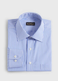 Paul Stuart Blue Bengal Stripe Dress Shirt, thumbnail 1