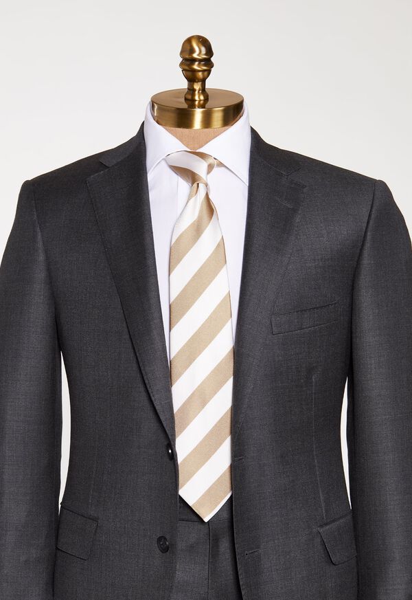 Paul Stuart Thick Striped Tie, image 2