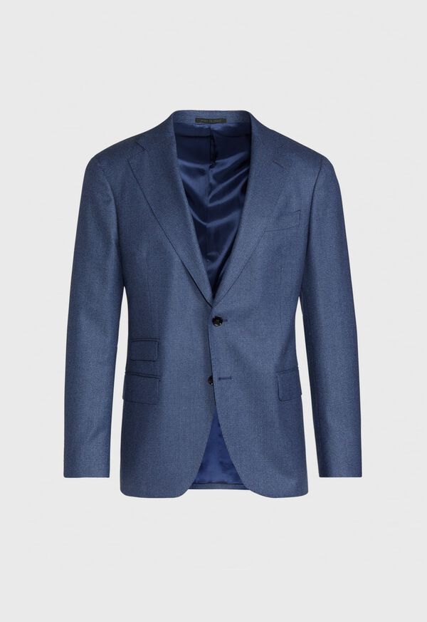 Paul Stuart Mid Blue Houndstooth Sport Jacket, image 1